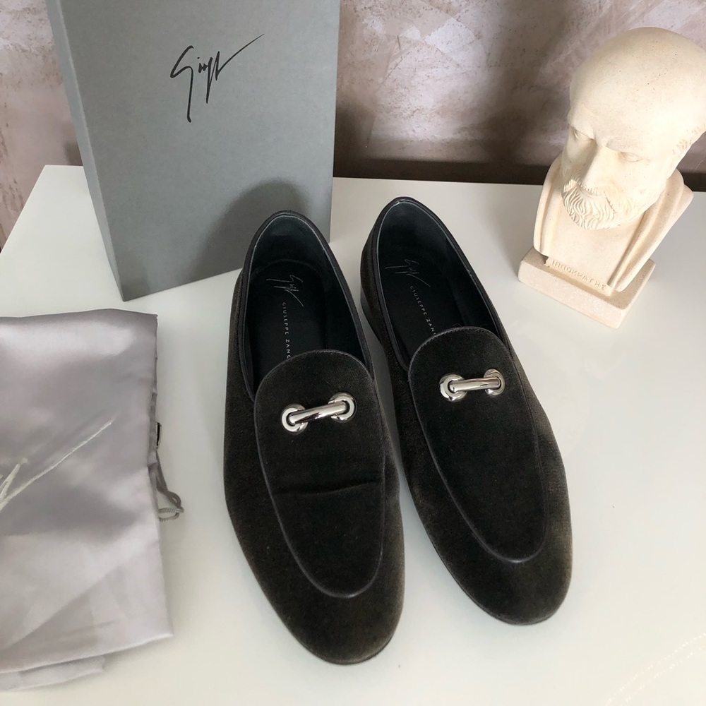 Giuseppe Zanotti Suede Loafers